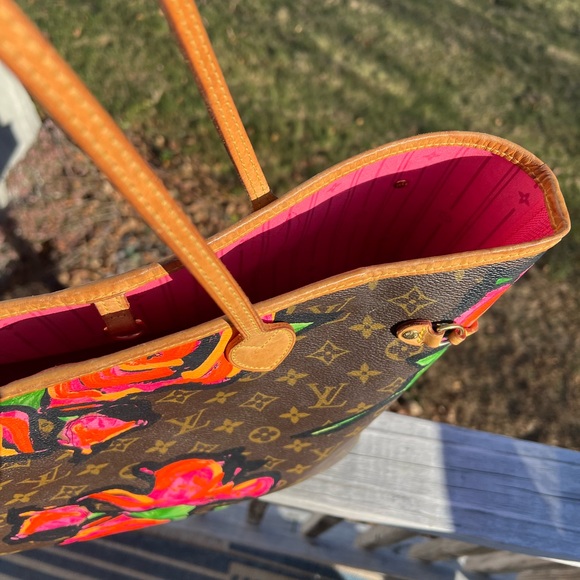 Louis Vuitton Limited Edition Stephen Sprouse Neverfull Roses - Picture 10 of 17